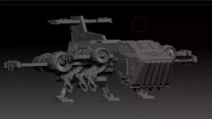 Eagle Storm Transporter 3D print model