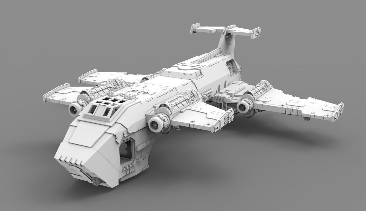Roar Eagle Transporter 3D print model_2