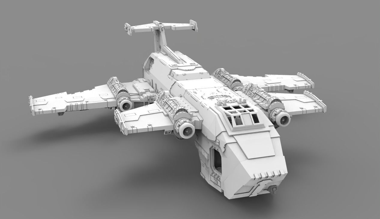 Roar Eagle Transporter 3D print model_1