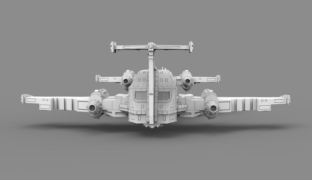 Roar Eagle Transporter 3D print model_4
