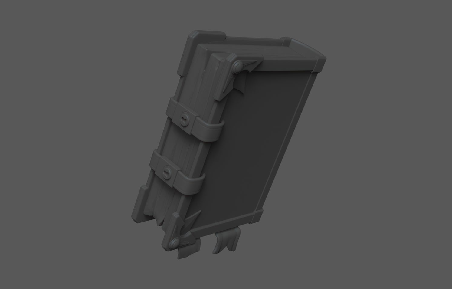 Spellbook book 3D print model_4