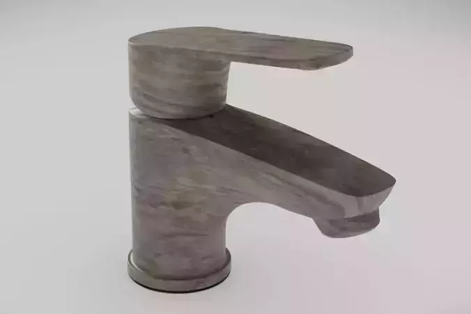 Faucet Foiled wood midbright PBR