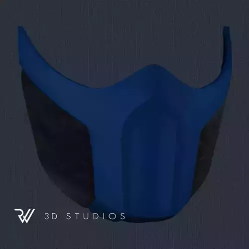 MK11 Sub-Zero Mask V3 - STL File