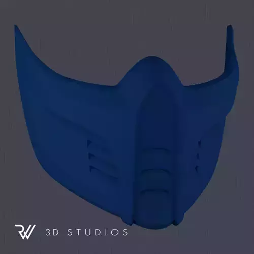 MK11 Sub-Zero Mask V4 - STL File