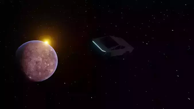 Textured Planet 3D model