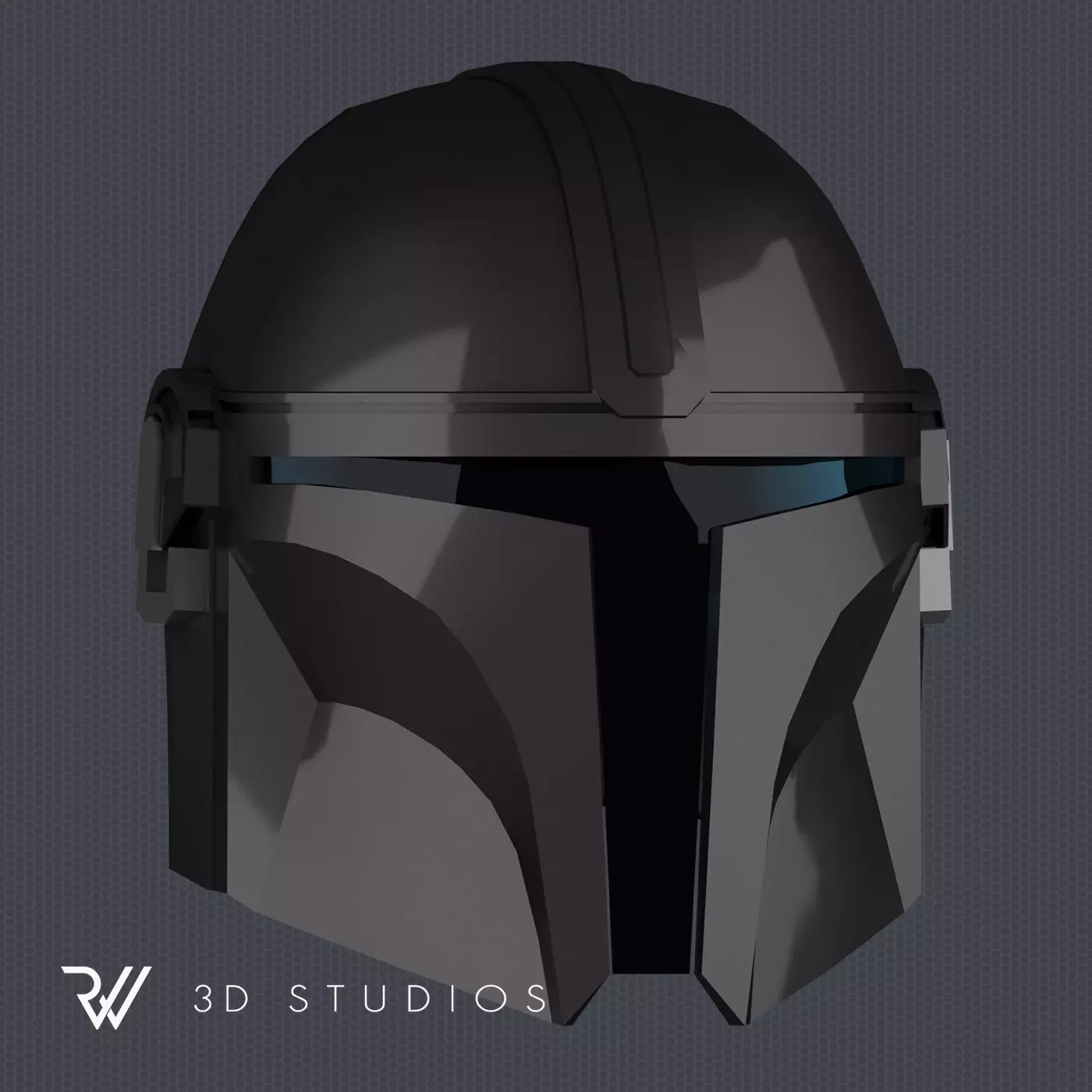 The Mandalorian Helmet - STL File 3D print model_0