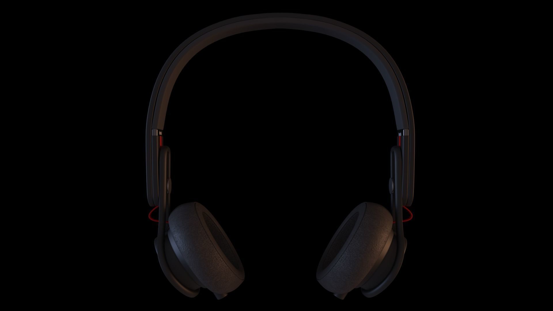 Beats mixr Black 3D model 3D model_1