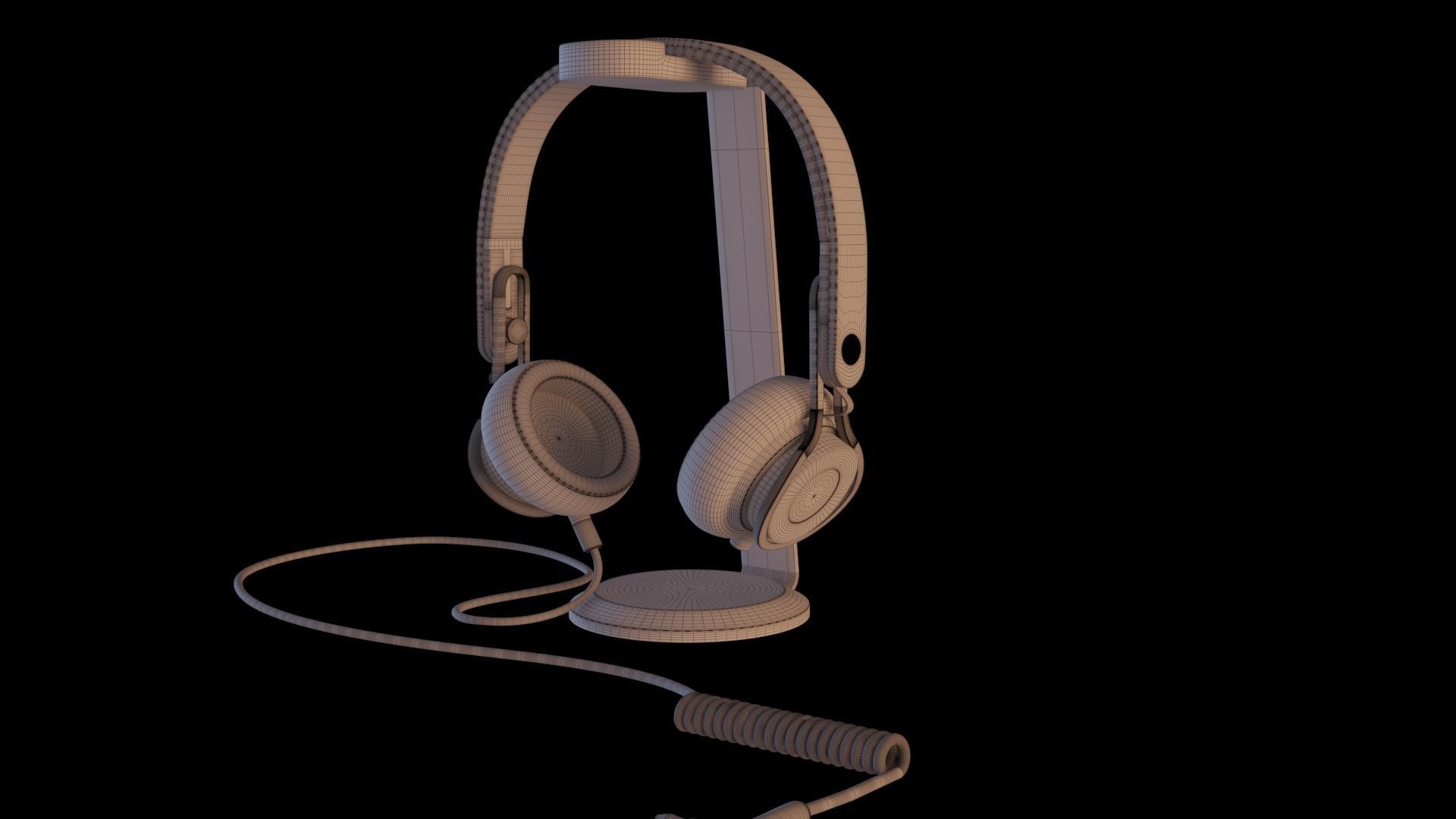 Beats mixr Black 3D model 3D model_6