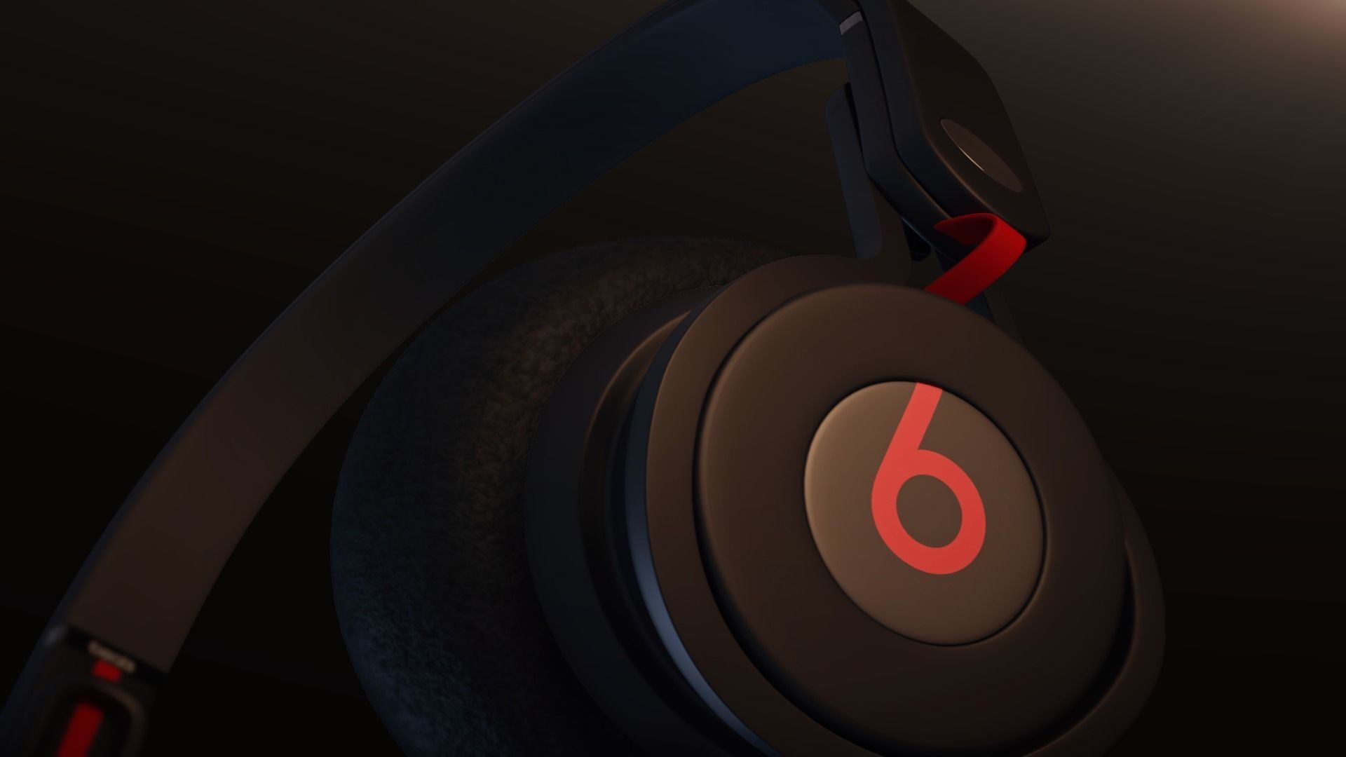 Beats mixr Black 3D model 3D model_4