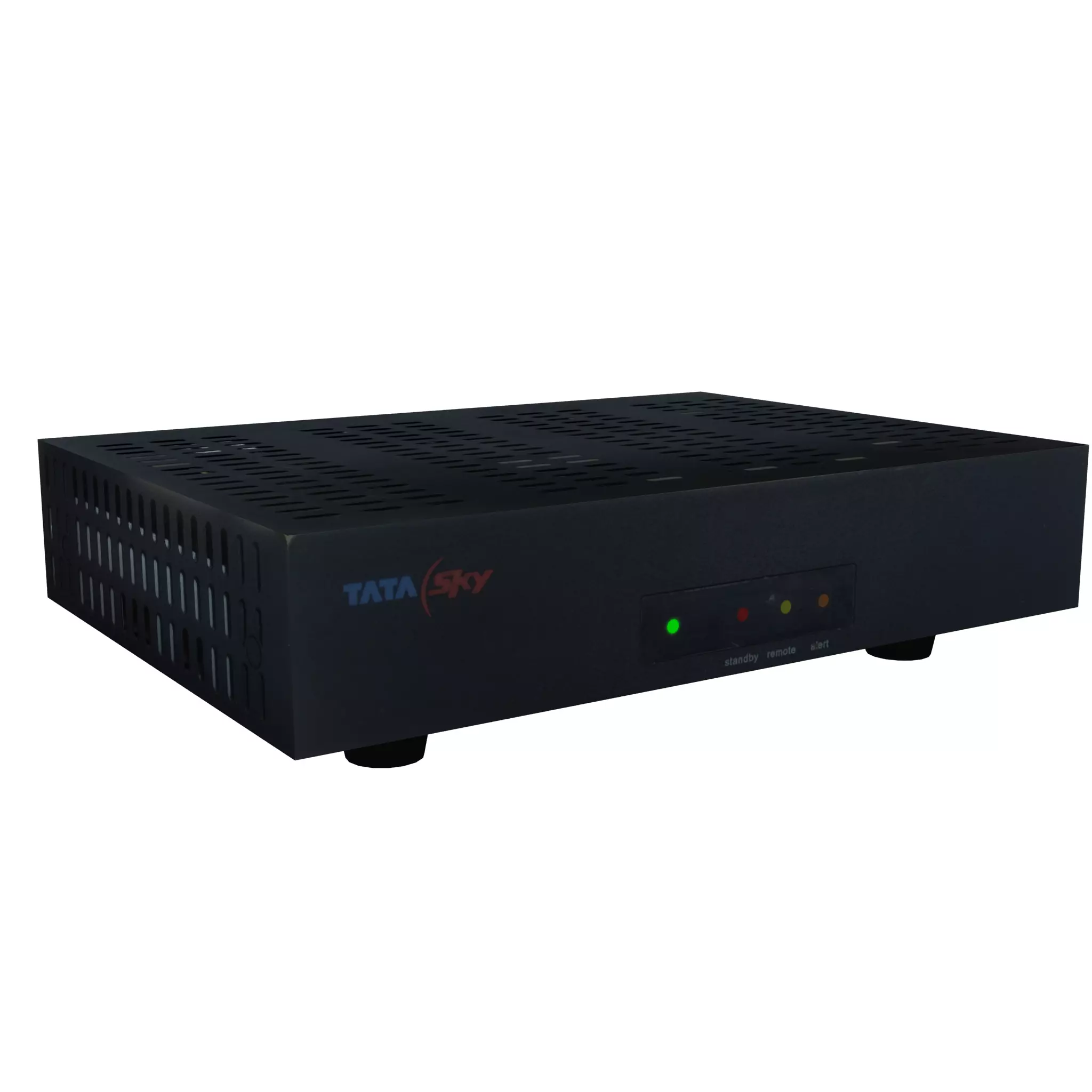 Setup Box cable receiver  Low-poly 3D model_0