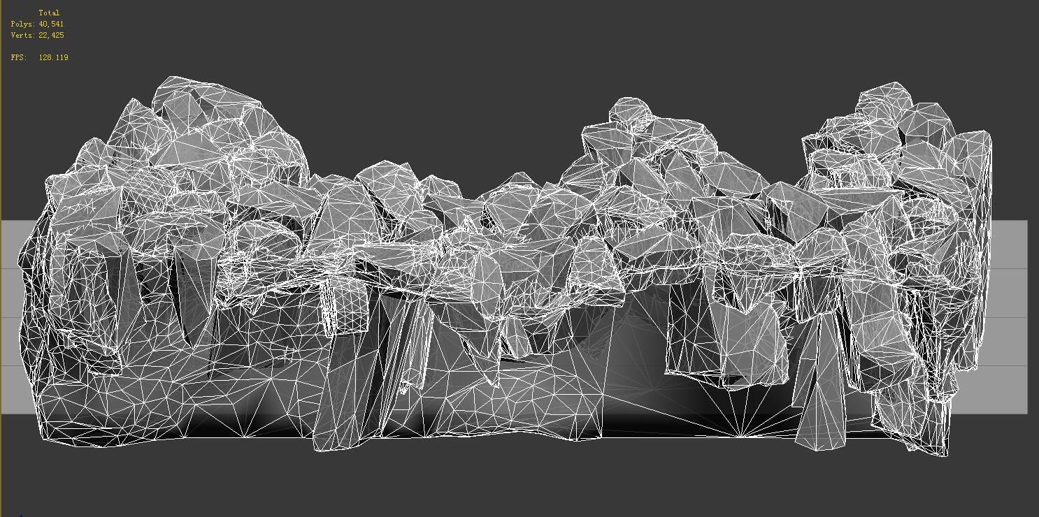 Iceberg - Ice Road Mountain 03 3D model_2