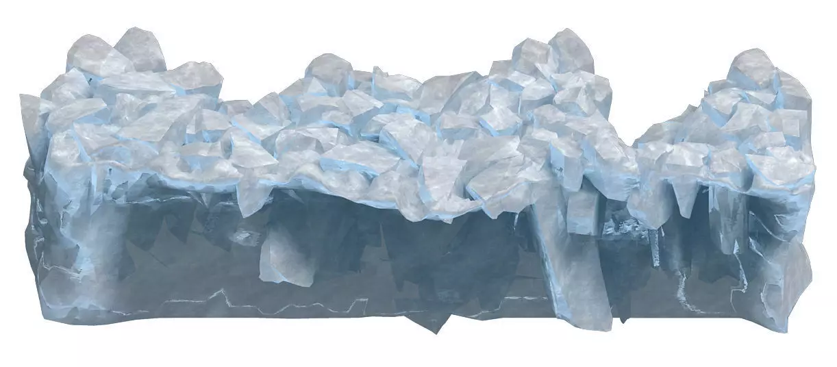 Iceberg - Ice Road Mountain 03 3D model_0