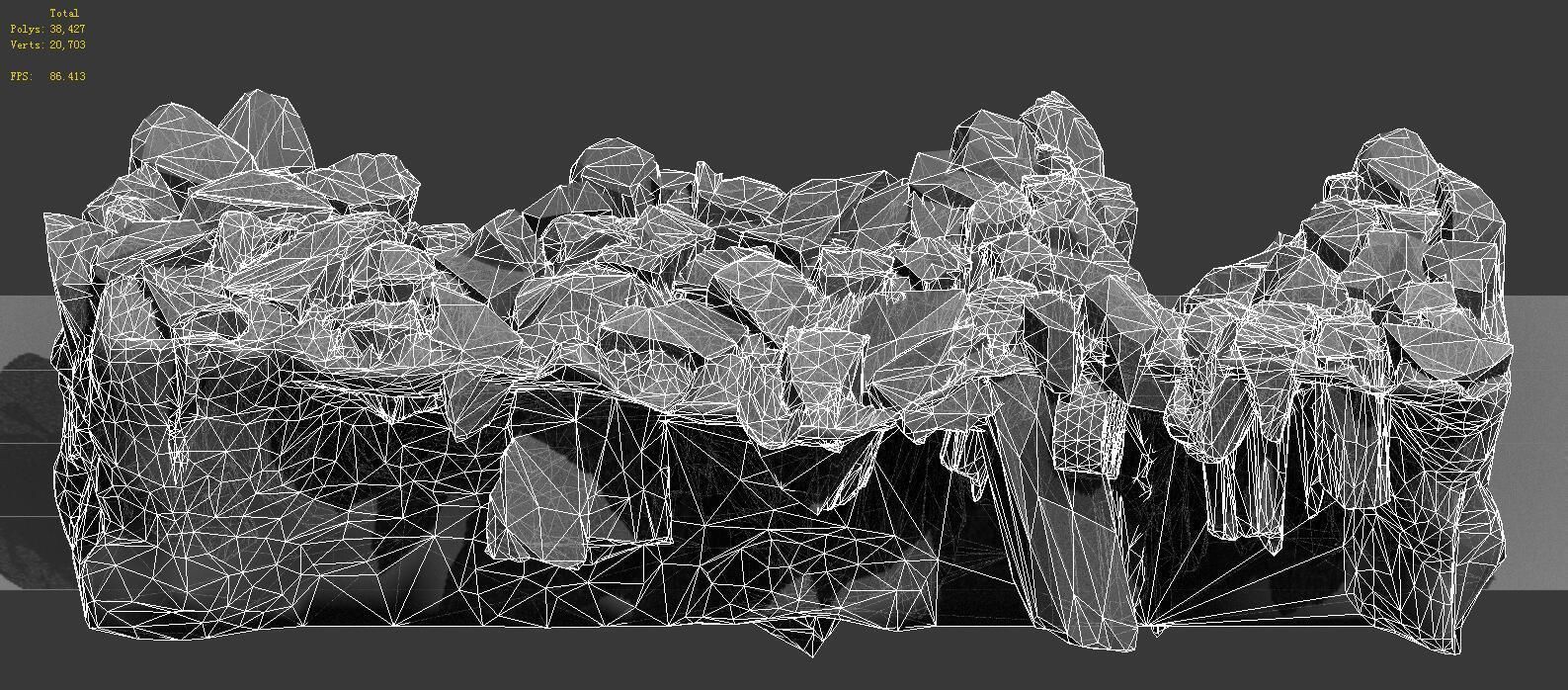 Iceberg - Ice Road Mountain 07 3D model_1