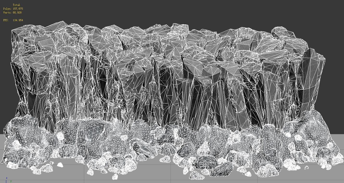 Iceberg - Ice Road Mountain 08 3D model_2
