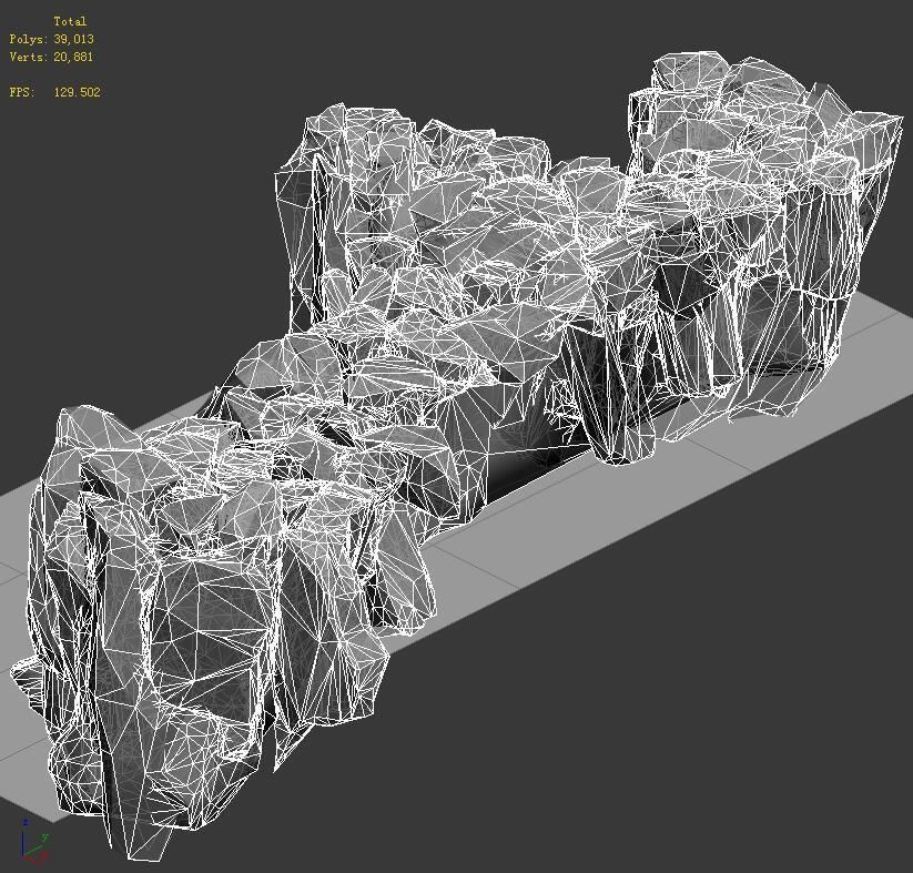 Iceberg - Ice Road Mountain 09 3D model_2