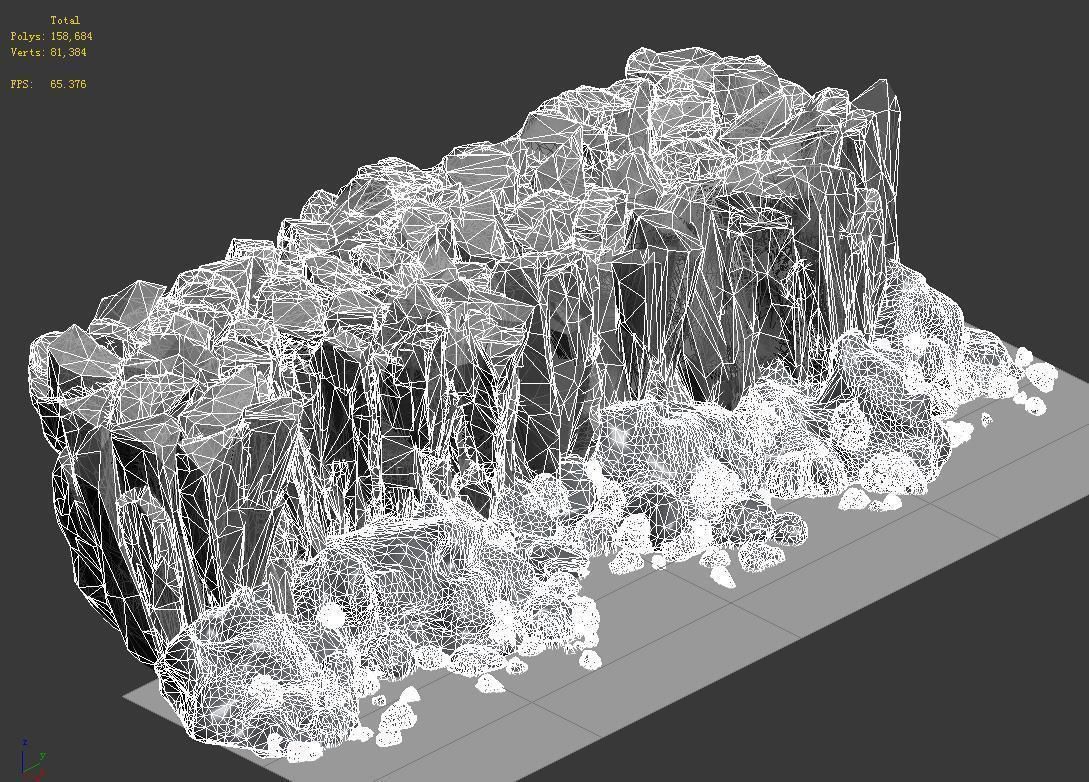 Iceberg - Ice Road Mountain 10 3D model_2