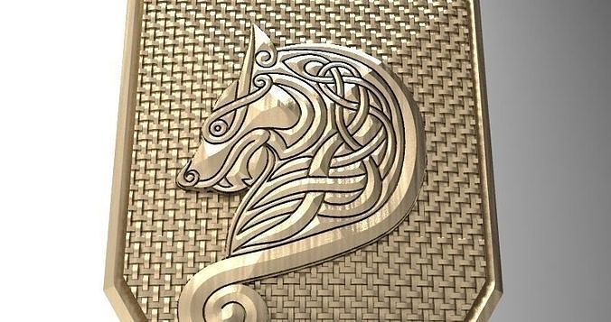 Celtic pendant 3 3D print model