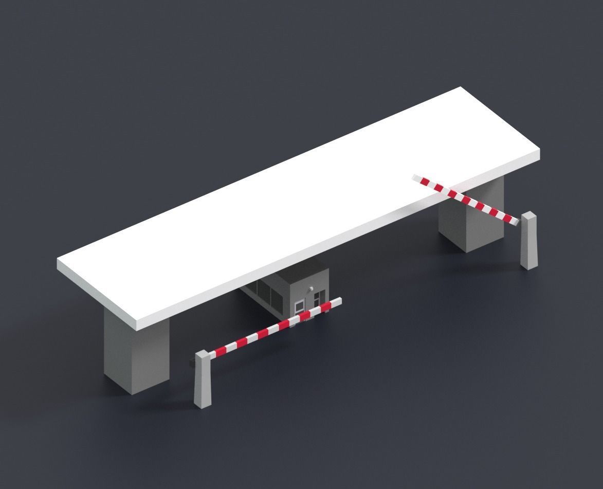 Low Poly City Pack Low-poly 3D model_97