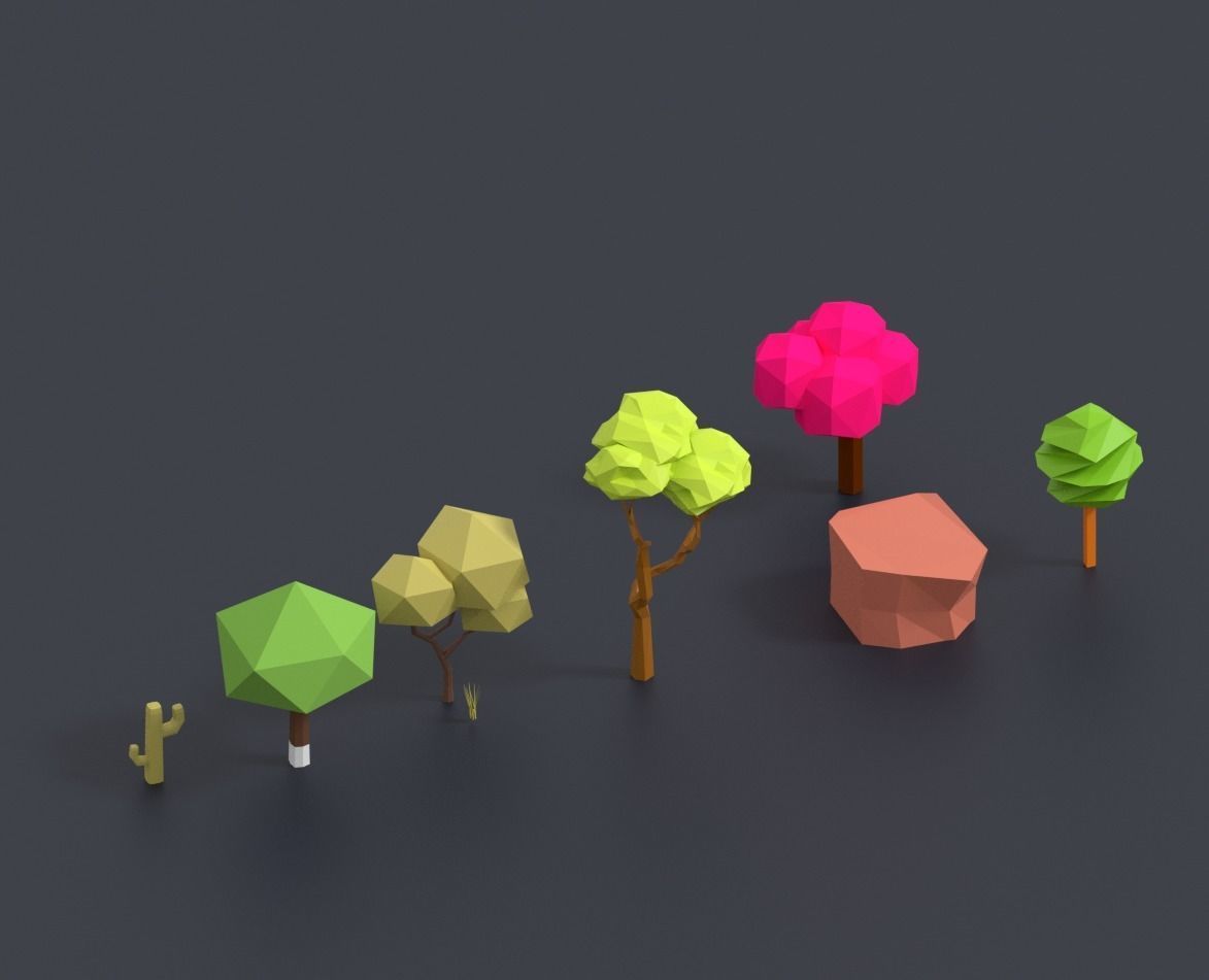 Low Poly City Pack Low-poly 3D model_109