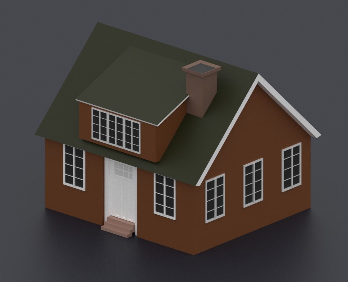 Low Poly City Pack Low-poly 3D model_32