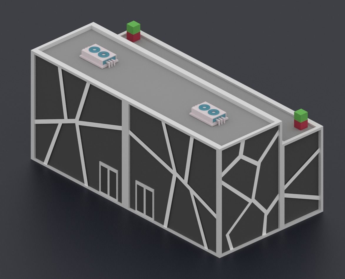 Low Poly City Pack Low-poly 3D model_19