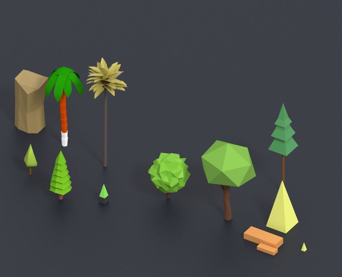 Low Poly City Pack Low-poly 3D model_108