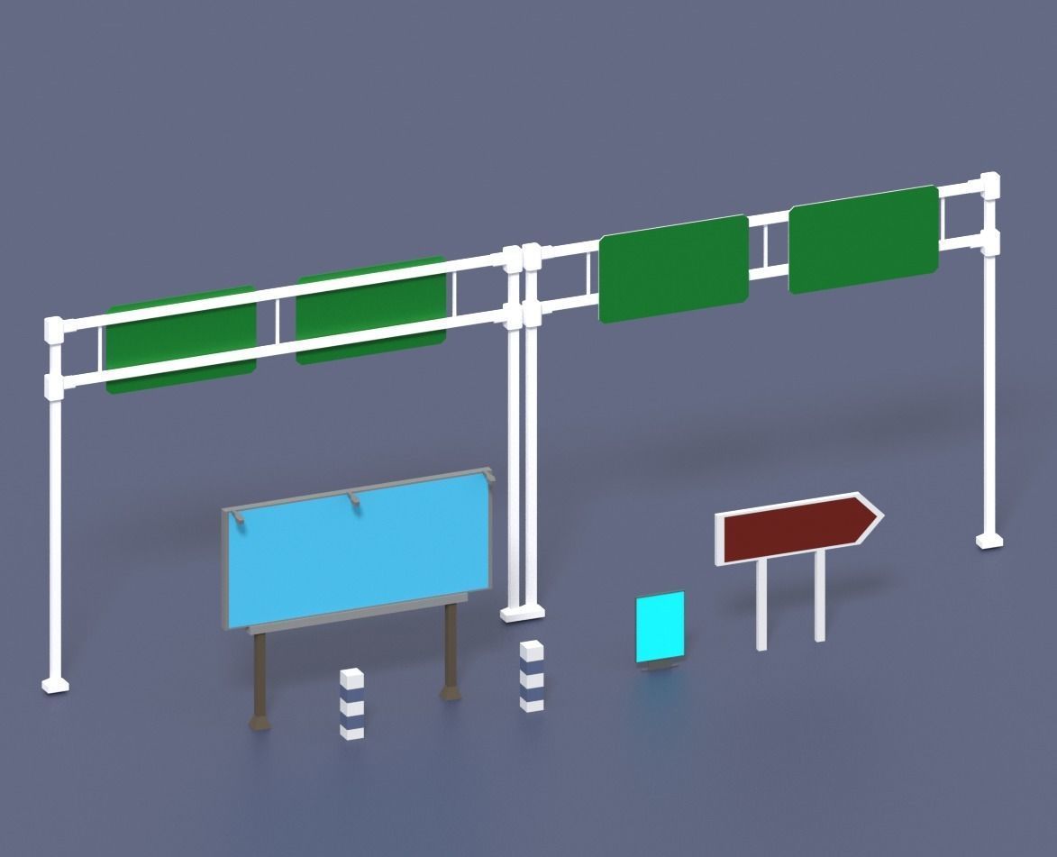 Low Poly City Pack Low-poly 3D model_103