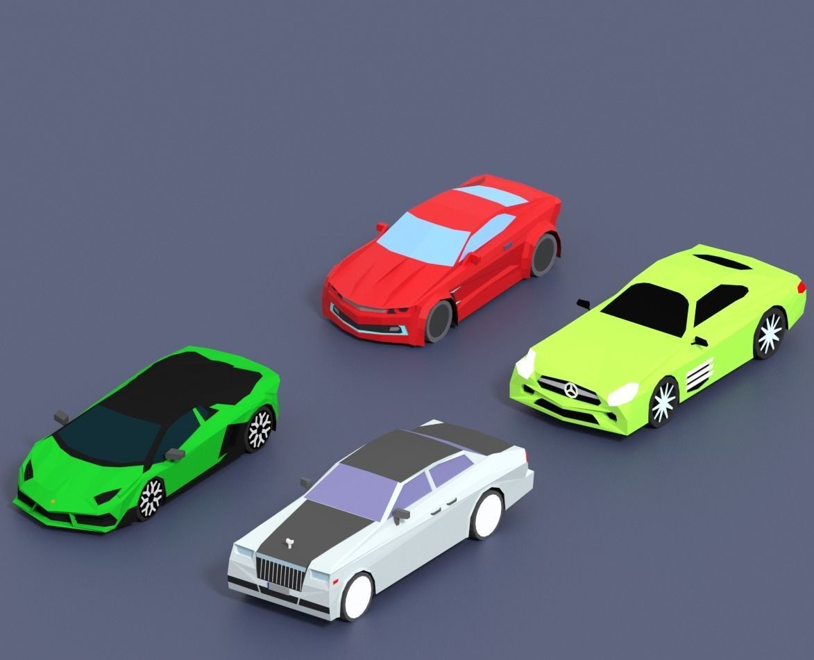 Low Poly City Pack Low-poly 3D model_81