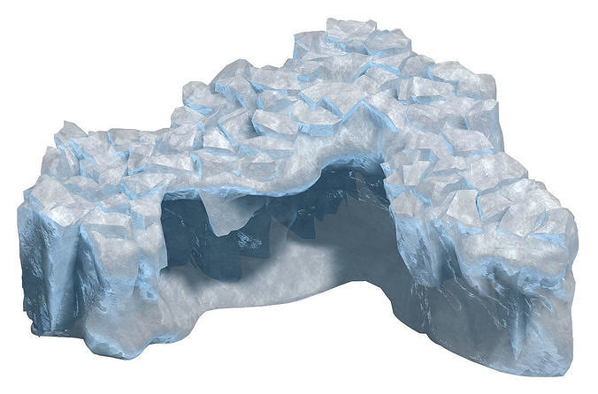 Iceberg - Ice Road Mountain 17 3D model