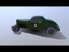 Custom Hot Rod - Game-ready car Low-poly 3D model_1