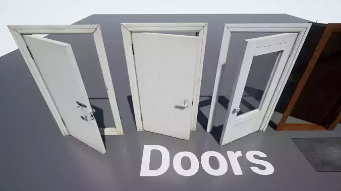 Post Soviet Doors UE4