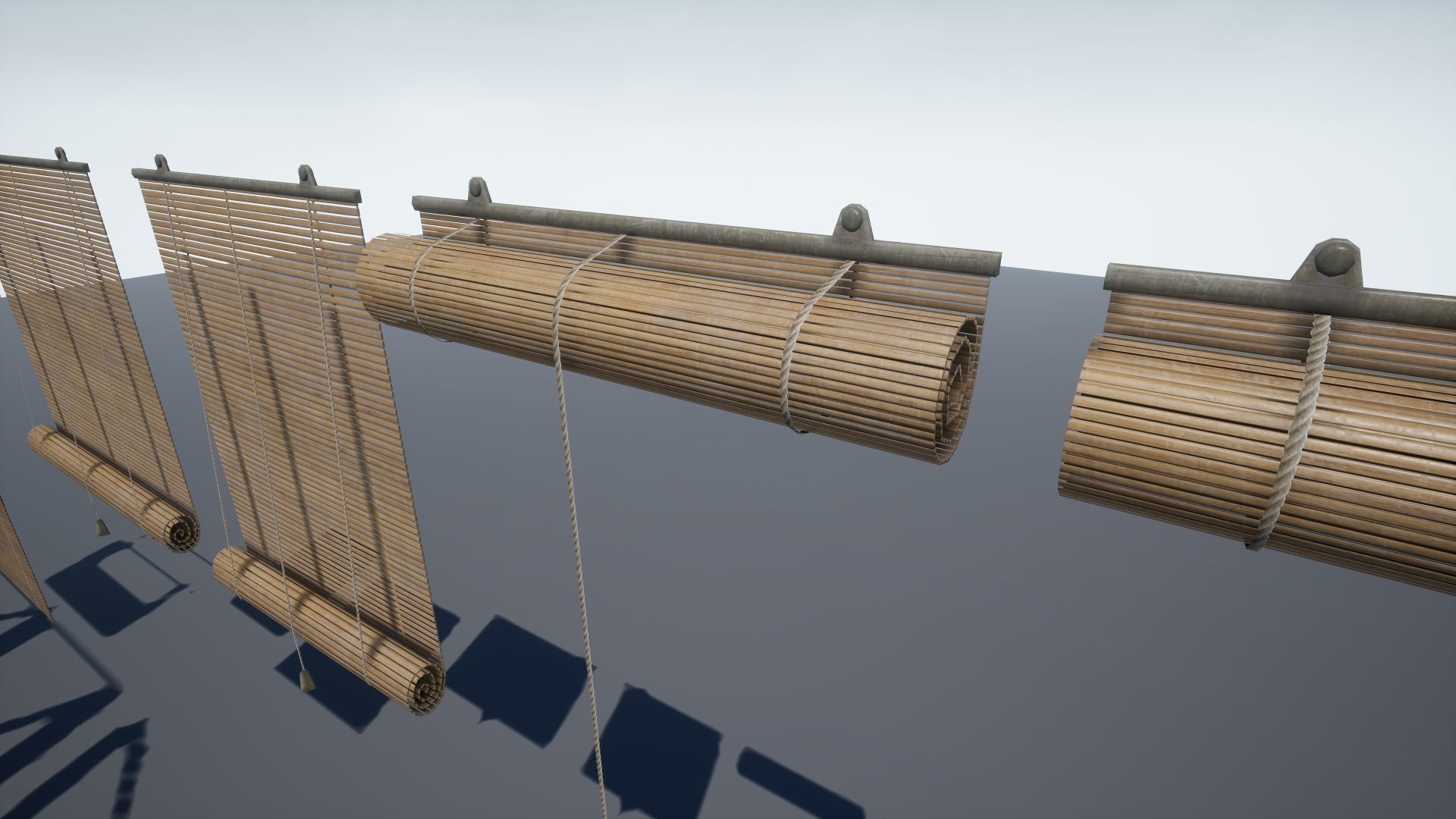 Post Soviet Windows UE4 Low-poly 3D model_8