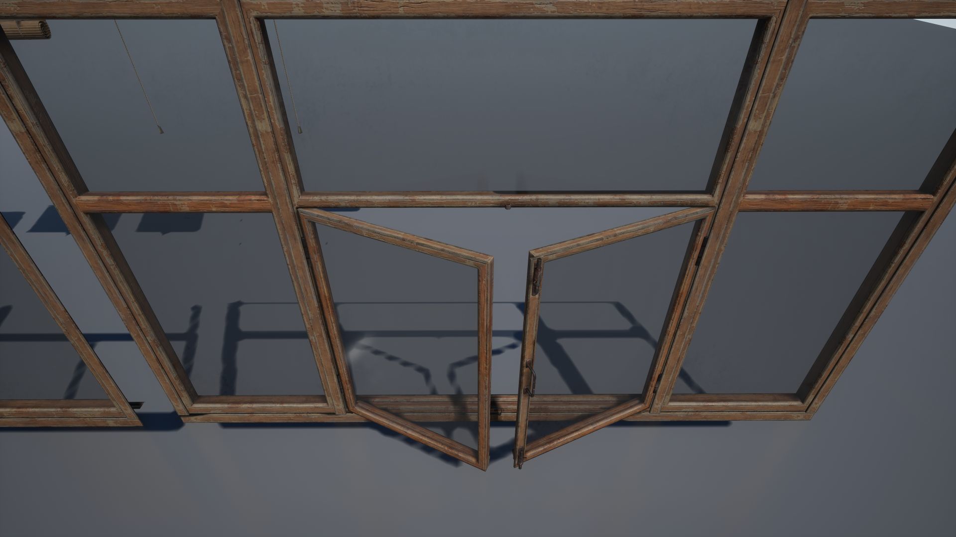 Post Soviet Windows UE4 Low-poly 3D model_6