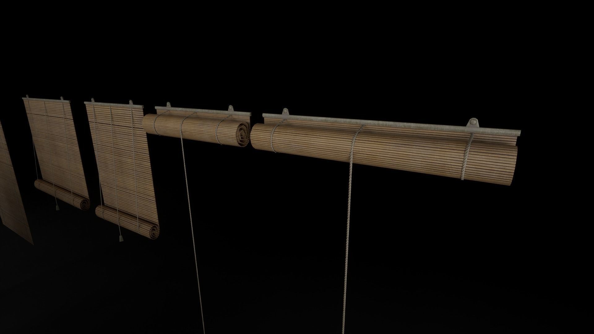 Post Soviet Windows UE4 Low-poly 3D model_9
