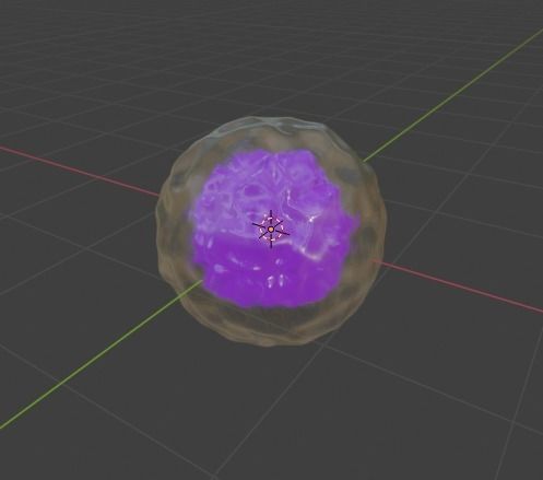 Stem cell 3d model 3D model_2