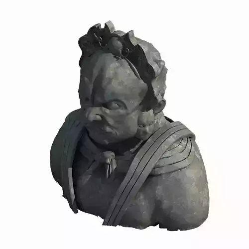 Large Stone Carving - Buddha 01