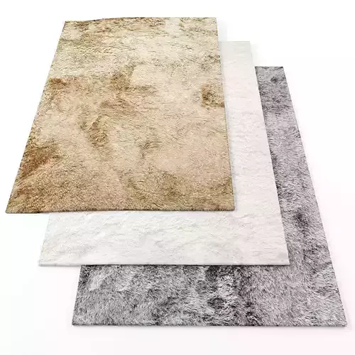 Rugs-746 three sheepskin rugs