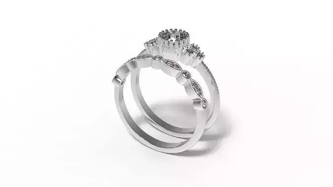 Round Wedding Rings All Size