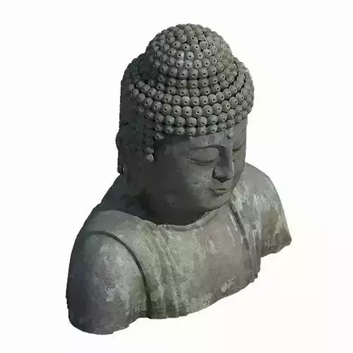 Large Stone Carving - Buddha 02