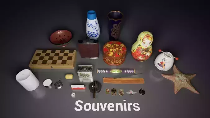 Post Soviet Souvenirs UE4