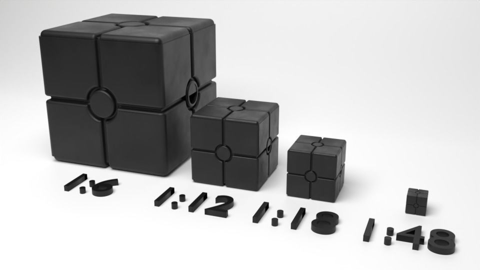 Star Wars black container crate 1-12 scale Blackseries 3D print model_10