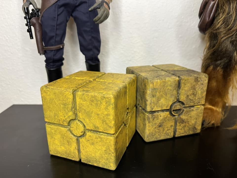 Star Wars black container crate 1-12 scale Blackseries 3D print model_29