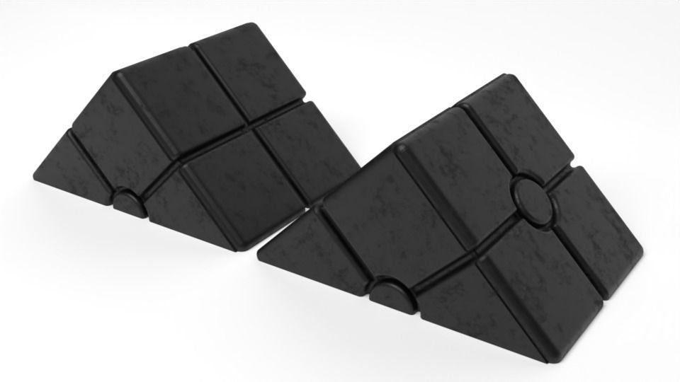 Star Wars black container crate 1-12 scale Blackseries 3D print model_6