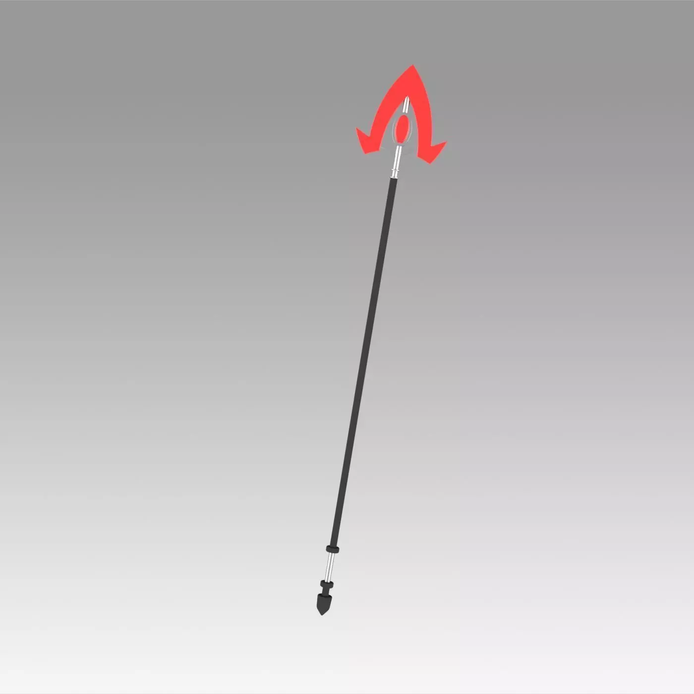 Akame ga KILL Bulat Spear Cosplay Weapon Prop 3D print model_0