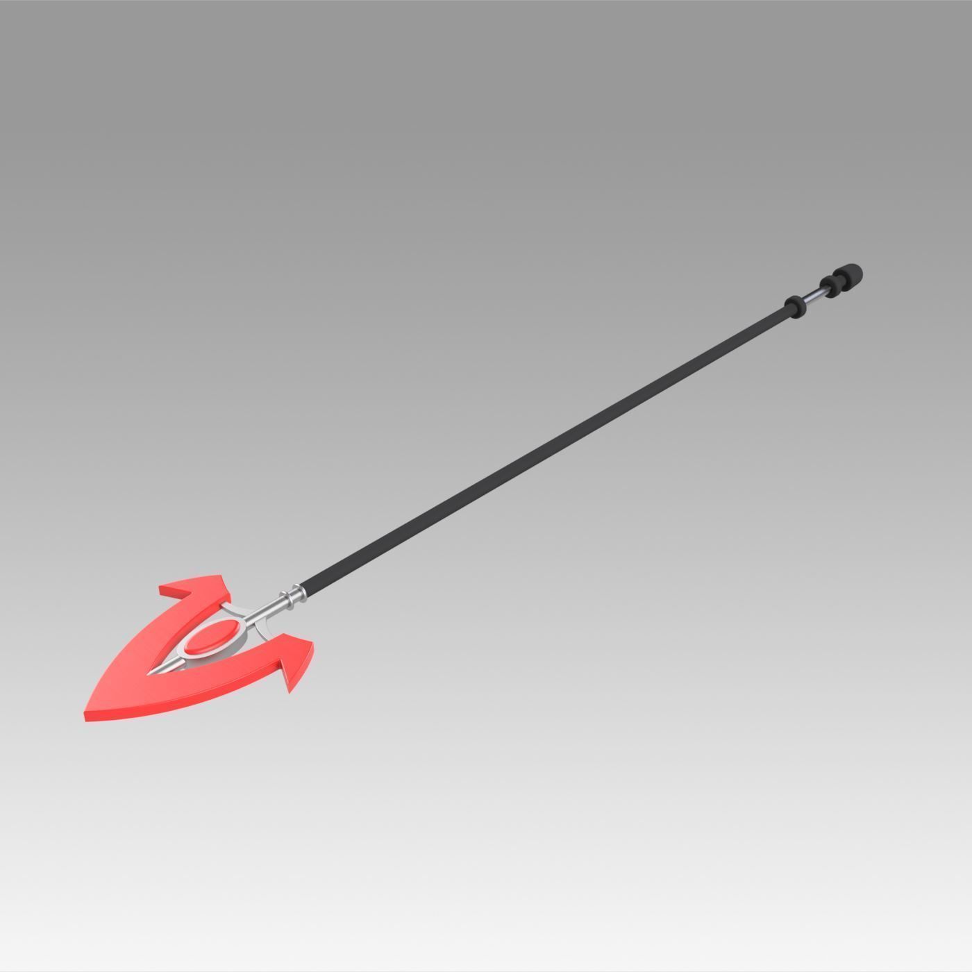 Akame ga KILL Bulat Spear Cosplay Weapon Prop 3D print model_6