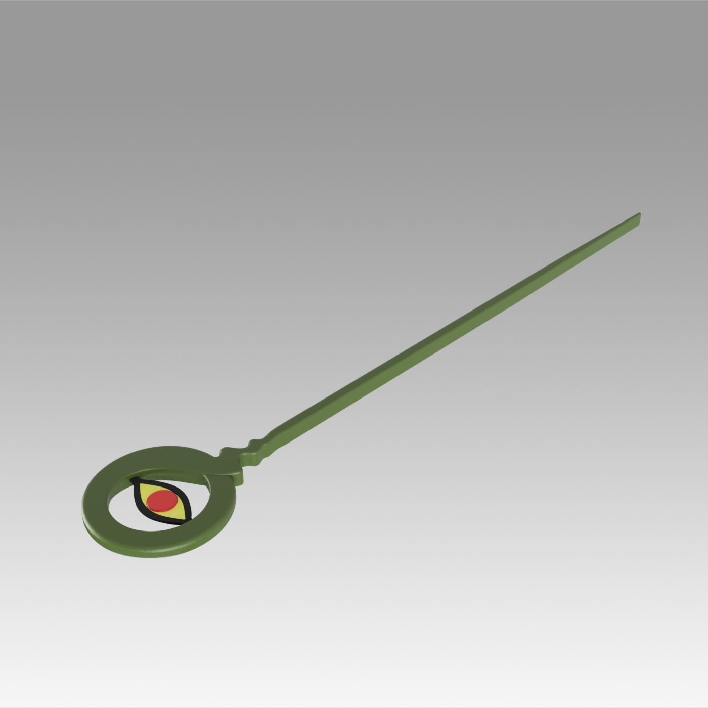 Fairy Tail Jellal Fernandes Mystogan Second Staff Staves Cosplay 3D print model_6