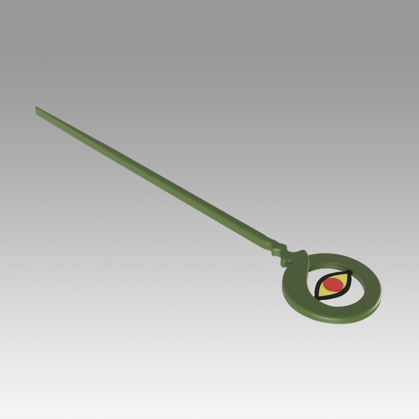 Fairy Tail Jellal Fernandes Mystogan Second Staff Staves Cosplay 3D print model_4