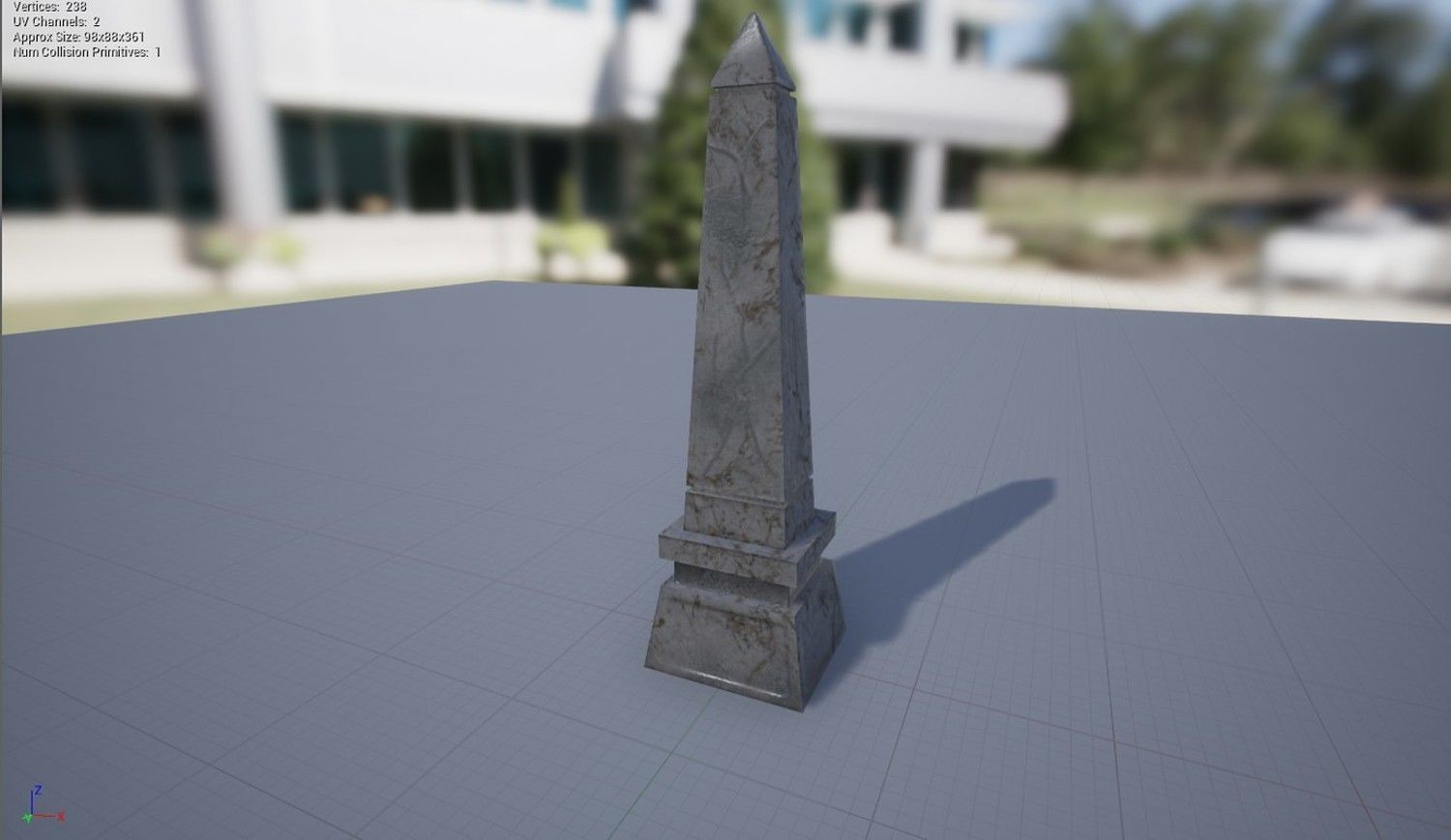 Pack Cemetery Low-poly 3D model_6