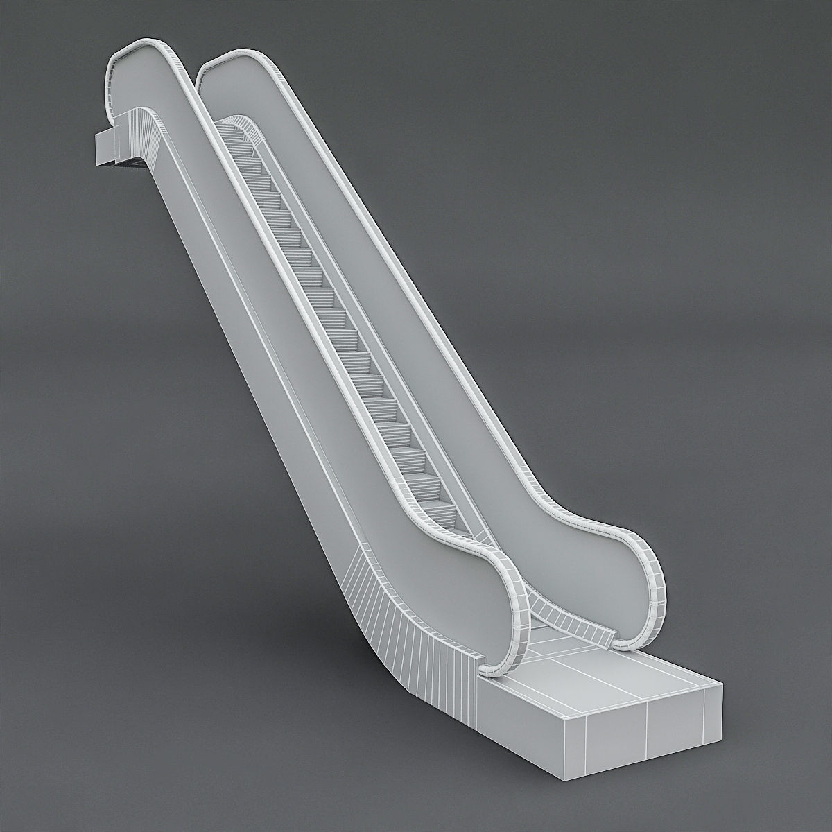 airport package Low-poly 3D model_8