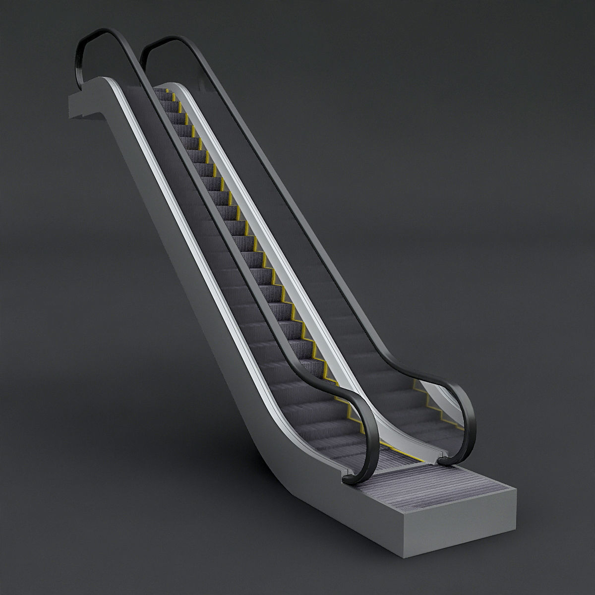 airport package Low-poly 3D model_1